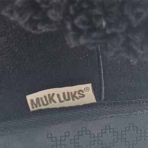 Mukluks Boots Womens 9 Cozy Winter Fur Pull on Fold Down Round Toe Casual Suede